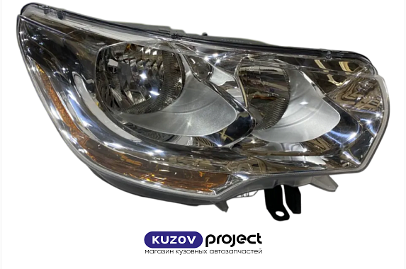 Фара правая с электрокорректором Citroen C4 2010-2016 (DEPO / Тайвань)